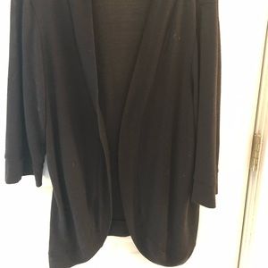 Black Cardigan Size 18